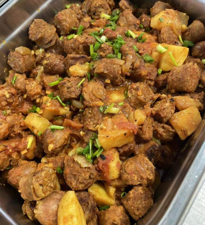 Plats viande pour événement Saint-Paul